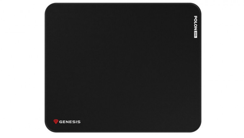 Mouse Mat Genesis POLON 200 L Black - Qubyk UK