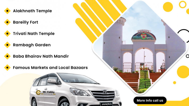 Top Benefits of Booking One Way Taxi Services in Bareilly for Your Sightseeing Adventure