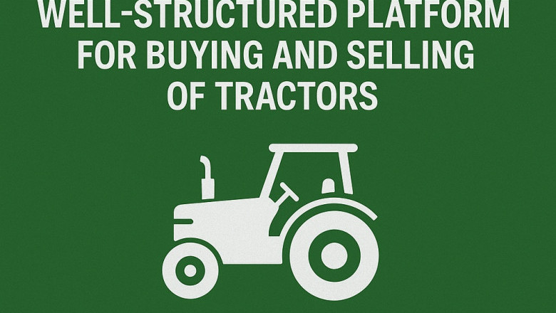 Worlds first online marketplace providing well-structured platform for buying and selling of Tractors