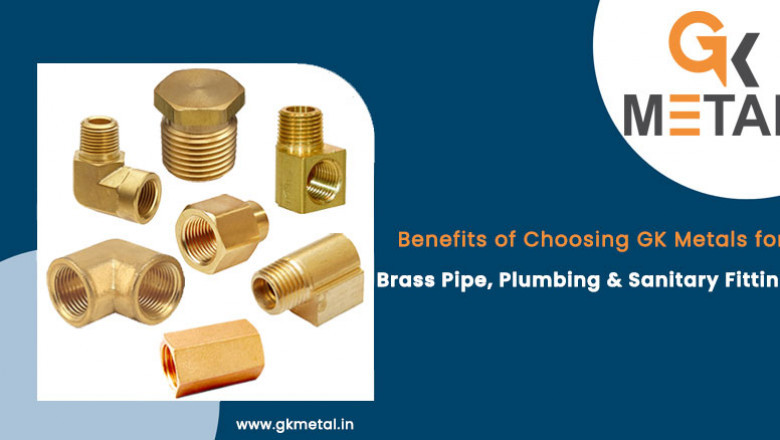 High-Quality Brass Pipe Fittings Manufacturers in India: GK Metals