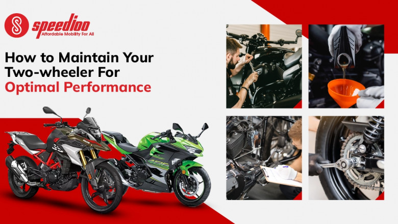How To Maintain Your Two-wheeler For Optimal Performance