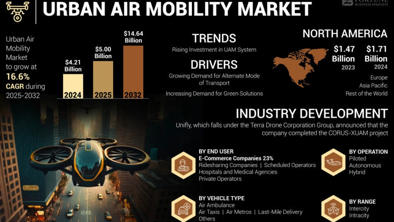 Urban Air Mobility Market Share and Competitive Landscape 2025–2032