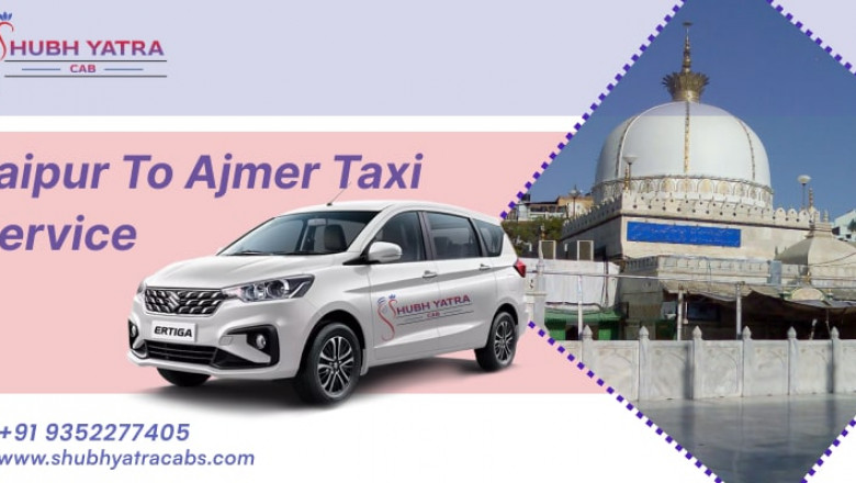 Book Jaipur to Ajmer Taxi Service from Rs. 1,700