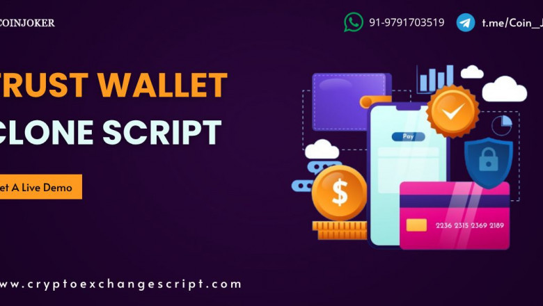 Enter the Future of Crypto Transactions with a Trust Wallet Clone Script That Supports NFTs and DeFi Integration