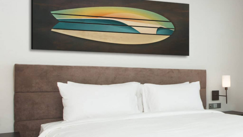 Experience the Beach and Ocean Indoors with Artworks from Shaun Thomas
