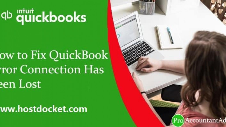 Fix Qᴜɪᴄᴋʙᴏᴏᴋꜱ Connection Has Been Lost Error Message