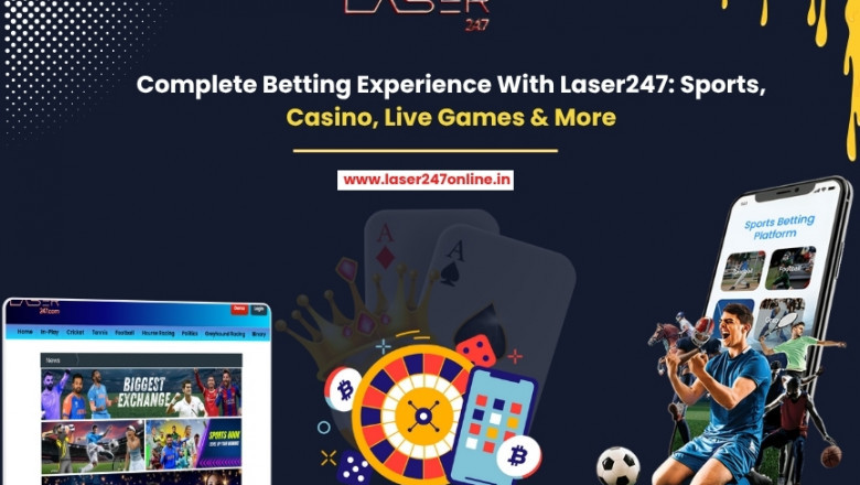 A Complete Bet Experience With Laser247: Sports,  Live Games &amp; More