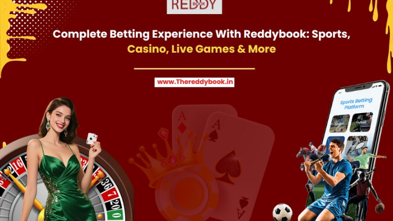 A Complete Bet Experience With Reddybook: Sports,  Live Games &amp; More