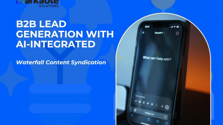 Boost Your B2B Lead Generation Efforts with Our AI-Integrated Waterfall Content Syndication Solution