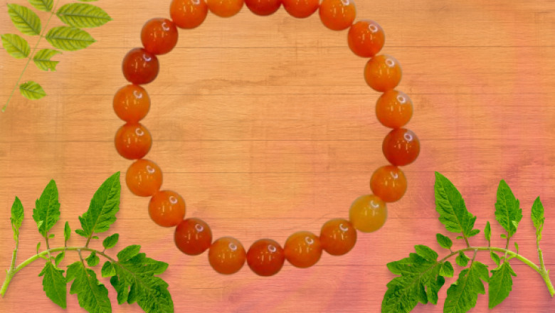 Orange Aventurine Bracelet for Joy, Luck &amp; Creativity