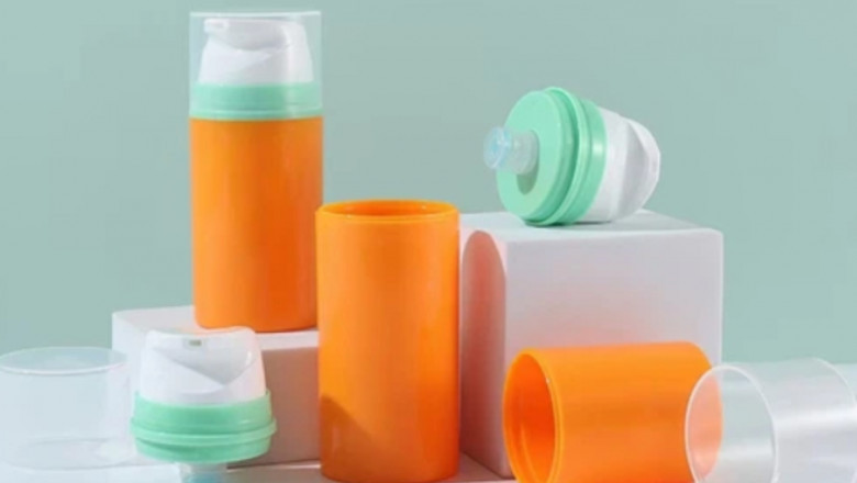 Vacuum Lotion Subpackage Plastic Bottle