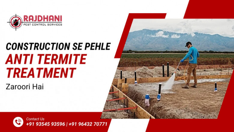 Anti-Termite Treatment in Delhi NCR | Rajdhani Pest Control