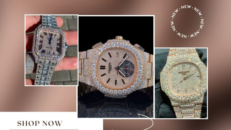 Buy Now Moissanite Watch Online at Best Price