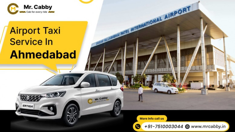 Airport Taxi Service in Ahmedabad – Book Affordable Airport Cabs with Mr. Cabby