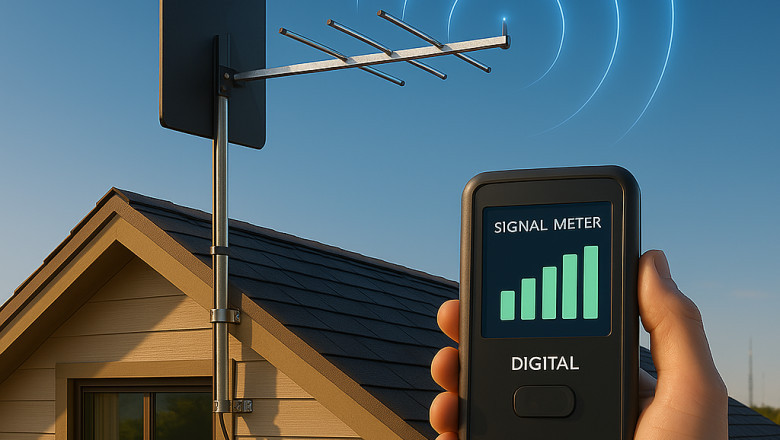 Best TV Antenna Signal Strength Meter for Crystal Signal