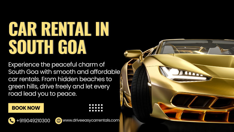 Car Rental in South Goa - Explore at Your Own Pace with Drive Easy Car Rentals