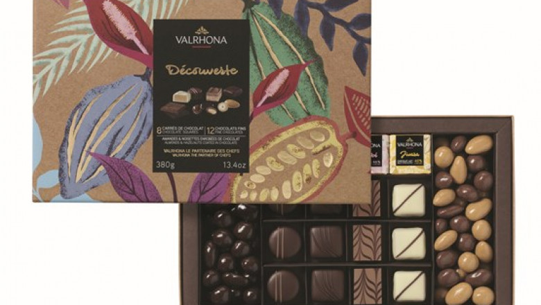 Valrhona chocolate nuts