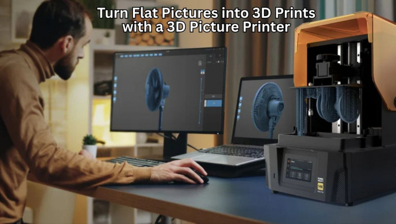 How to Turn Flat Pictures into 3D Prints with a 3D Picture Printer