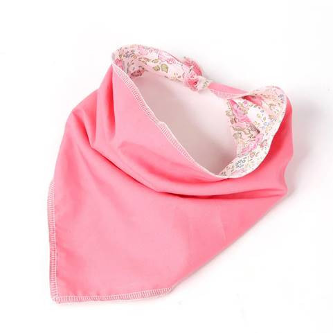 A pink bandana with a floral print

AI-generated content may be incorrect.