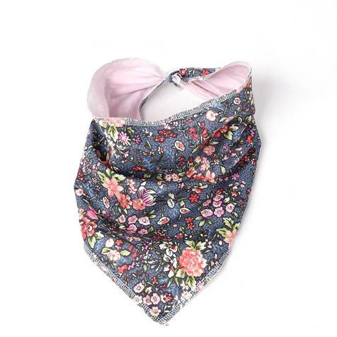 A bandana with a flower pattern

AI-generated content may be incorrect.