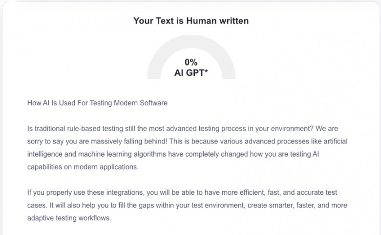 How AI Is Used For Testing Modern Software
