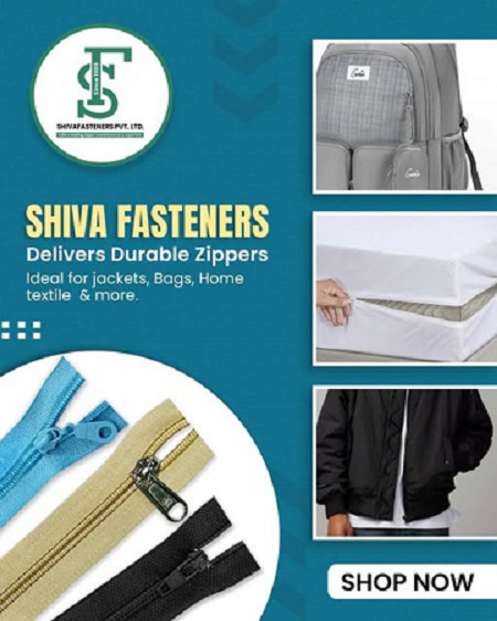 Polyester Zipper Manufacturer in India