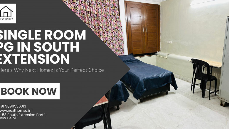 Affordable Single Room PG in South Extension
