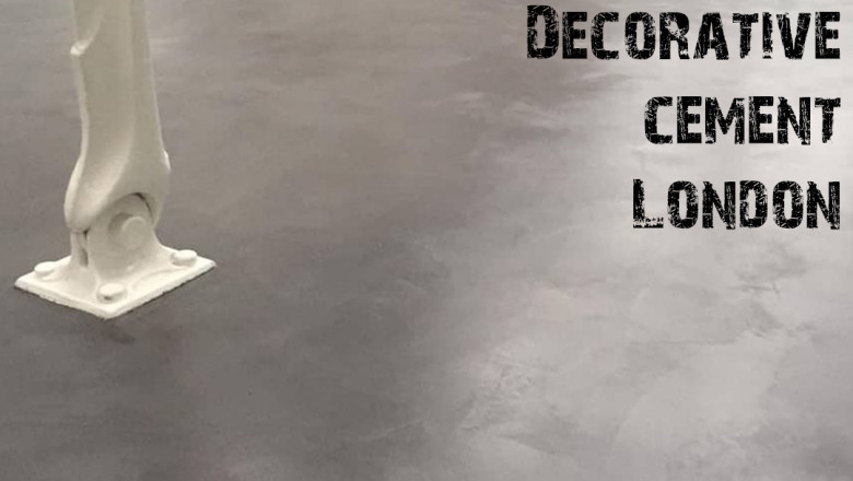 Decorative Cement London: Elevate Your Space with Stylish and Durable Surfaces