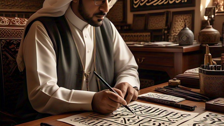 Art performer and Calligrapher in dubai