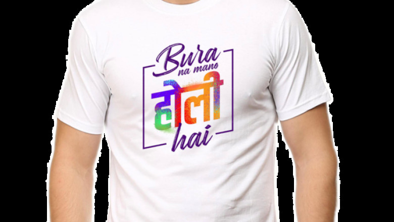 Buy Holi T-Shirts Online-celebrate With Colorful Style