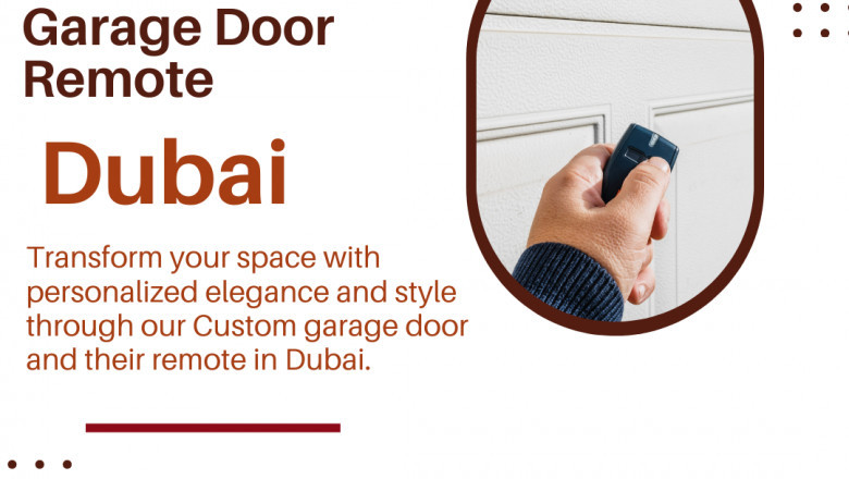 New, High Quality & No.1 Garage Door Remote Dubai