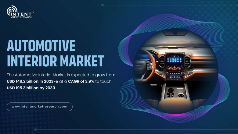 Automotive Interior Market growing at a CAGR of 3.9%, Size, Growth Report