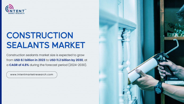 Construction Sealants Market to grow at a CAGR of 4.8% from 2023 to 2030