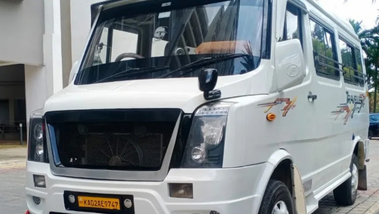 Best 10-Seater Tempo Traveller Rental in Bangalore for Outstation Trips