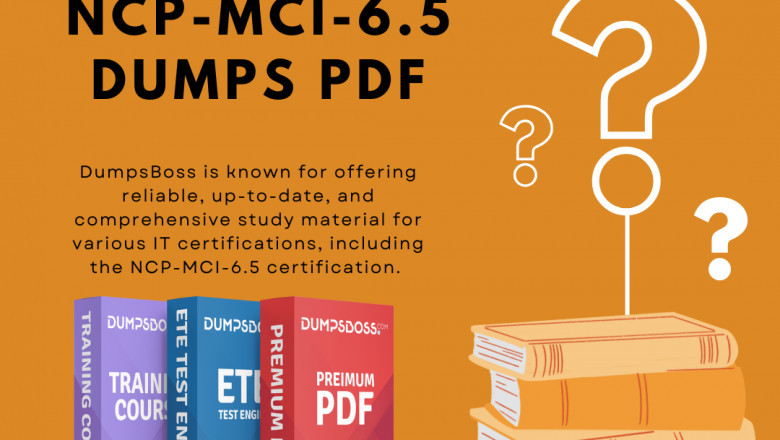 Pass Ncp-Mci-6.5 Dumps PDF Exam In 2025 With Dumpsboss Latest Materials
