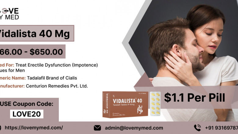 Secure Your Supply of Vidalista 40 Before It’s Gone!