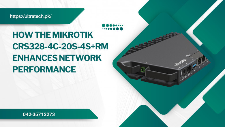 How the Mikrotik CRS328-4C-20S-4S+RM Enhances Network Performance