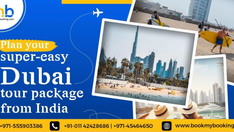 Dubai tour packages from Bangalore With BookMyBooking