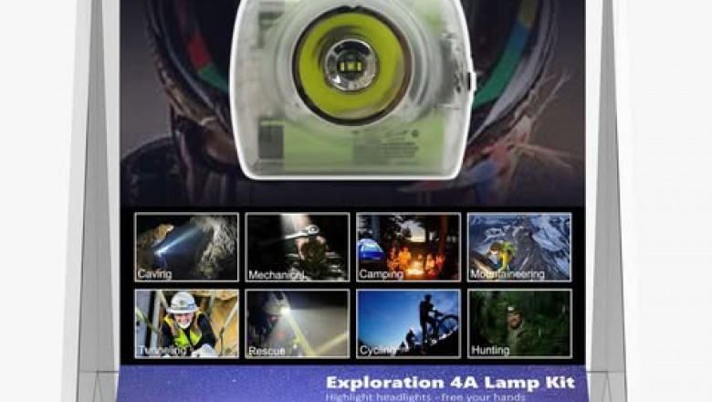 Wisdom 4A Blister Pack: The Perfect Mining Light Kit