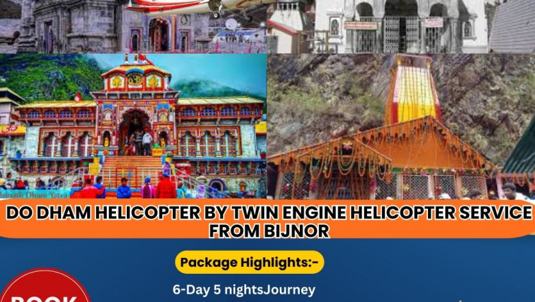 Do Dham Helicopter by Twin Engine Helicopter Service From Bijnor