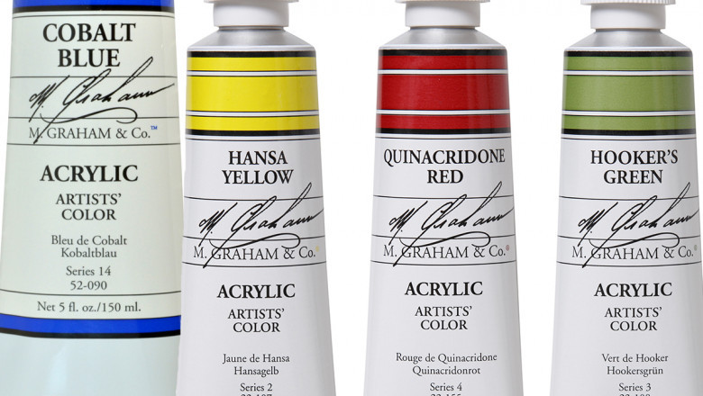 M. Graham Professional Acrylic Paint Colors