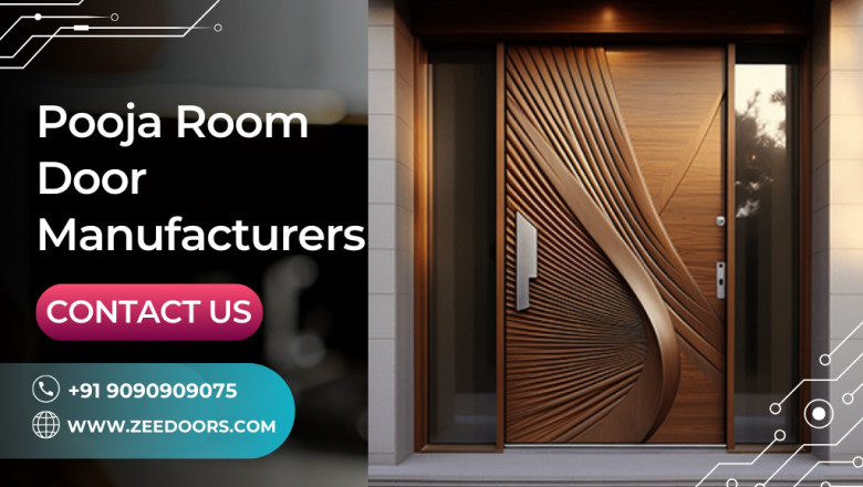 Top Pooja Room Door Manufacturers for Small and Large Spaces