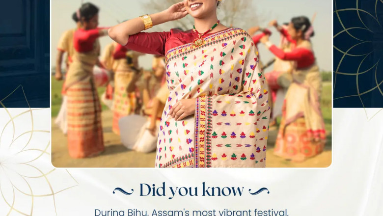 Assam Mulberry silk saree