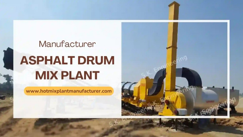#1 Best Asphalt Drum Mix Plant Manufacturer in New Delhi