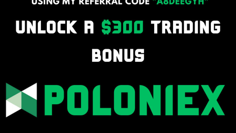 Poloniex Exchange Signup Bonus: Use "A8DEEGYH" for a $250 Instant Credit + Lower Fee Access