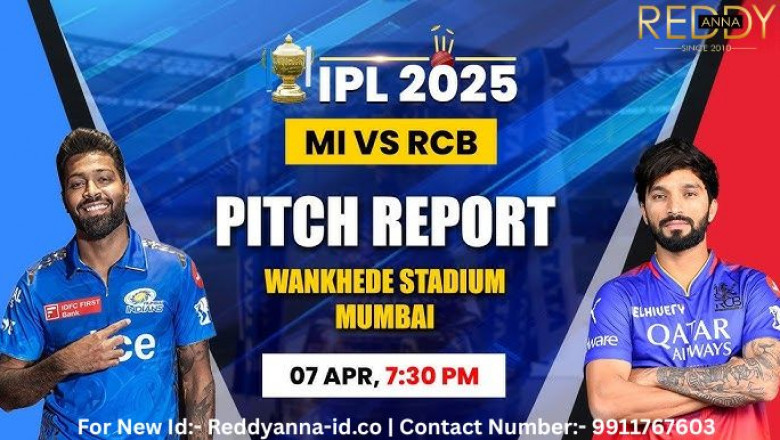 The Road to Victory: Analyzing MI and RCB Strategies Ahead of IPL 2025 Clash with Reddyanna ID.