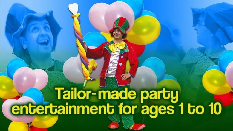 Kids Party Entertainer – Clown, Magician, Balloons & Face Painting – London
