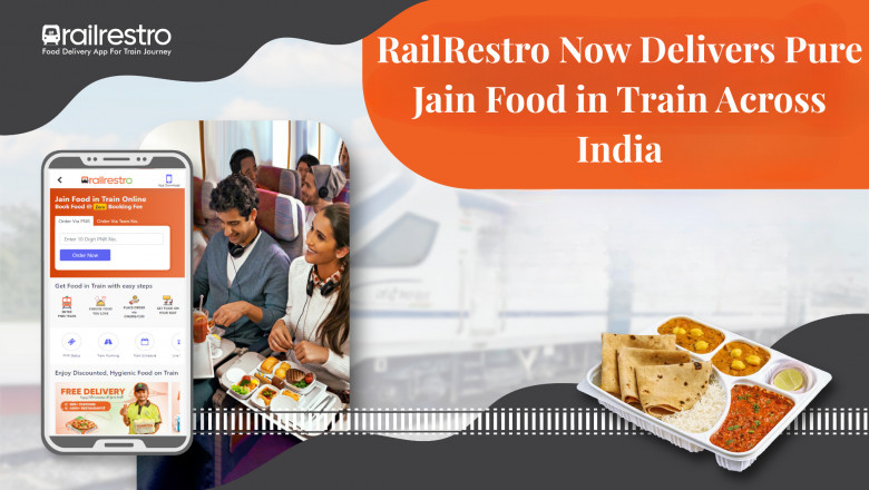 RailRestro Now Delivers Pure Jain Food in Train Across India