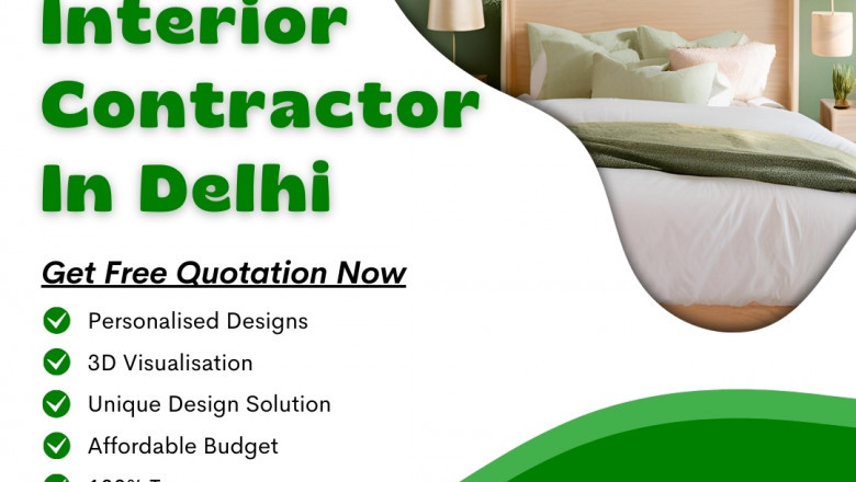 Interior Contractor in Delhi for Modern Spaces