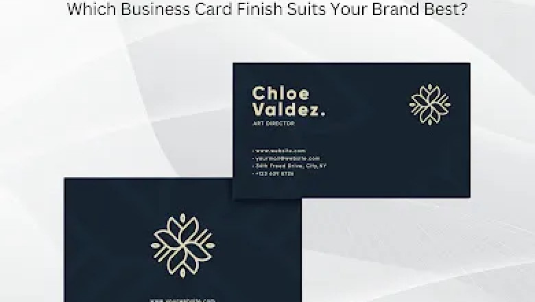 The Ultimate Showdown: Matte vs. Glossy Which Business Card Finish Suits Your Brand Best?